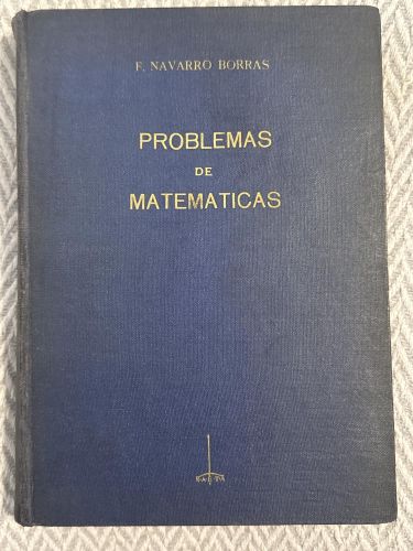 Portada del libro de Problemas de matemáticas