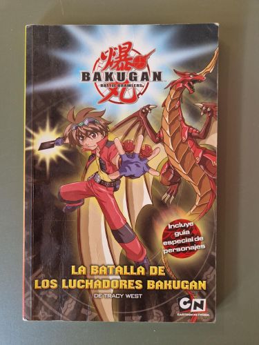 Portada del libro de Bakugan. La batalla de los luchadores Bakugan