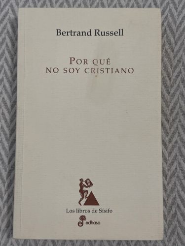 Portada del libro de Por qué no soy cristiano