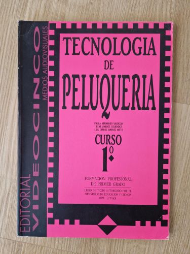 Portada del libro de Tecnología de peluquería. Curso 1. Formación Profesional de Primer Grado