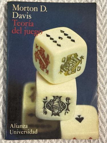 Portada del libro de Teoría del juego