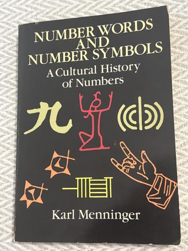 Portada del libro de Number words and number symbols. A cultural history of numbers