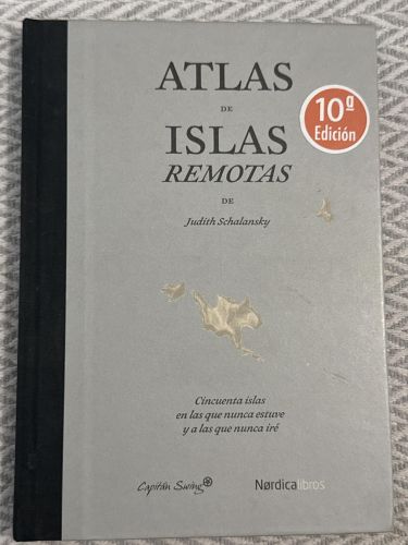 Portada del libro de Atlas de islas remotas