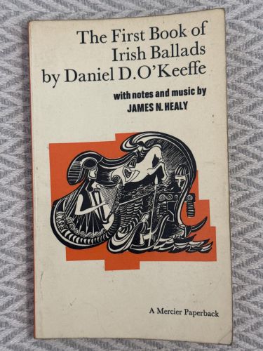 Portada del libro de The first book of irish ballads