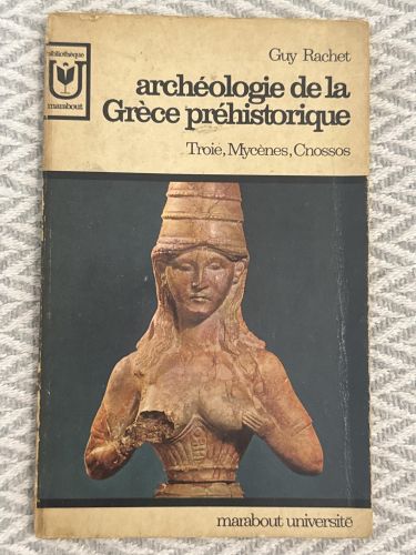 Portada del libro de Archéologie de la Grèce préhistorique