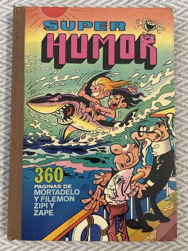 Portada del libro de Super humor. Mortadelo y Filemón. Volumen XIII. 1ª edición