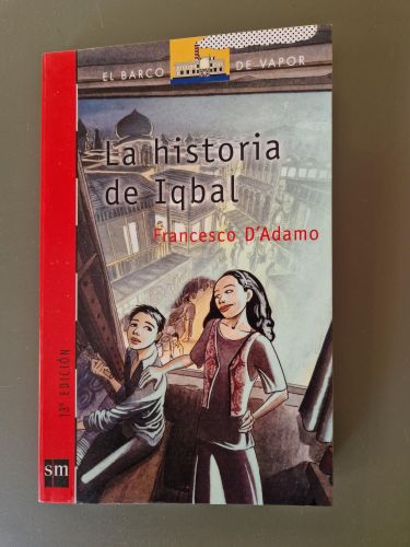 Portada del libro de La historia de Iqbal