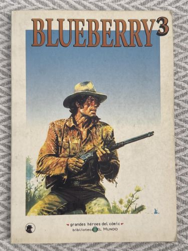 Portada del libro de Blueberry tomo 3. Grandes héroes del cómic