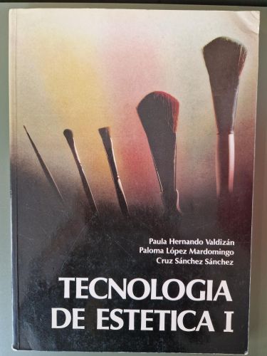 Portada del libro de Tecnología de estética I