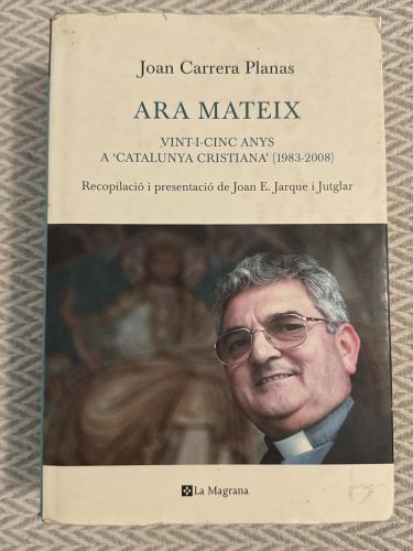 Portada del libro de Ara mateix