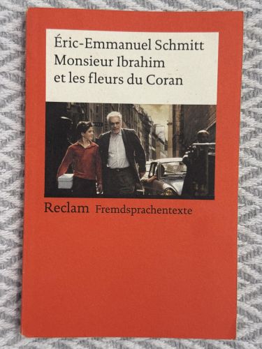 Portada del libro de Monsieur Ibrahim et les fleurs du Coran