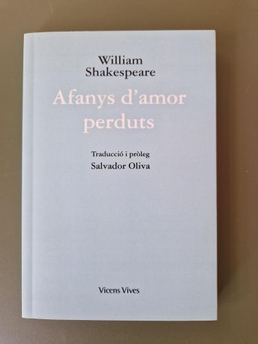 Portada del libro de Afanys d'amor perduts