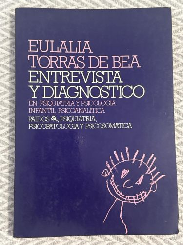 Portada del libro de Entrevista y diagnóstico en psiquiatría y psicología infantil piscoanalítica