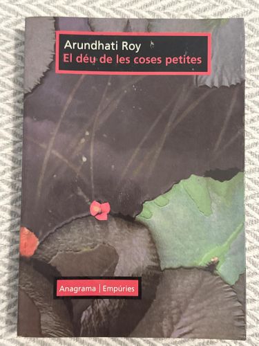 Portada del libro de El déu de les coses petites
