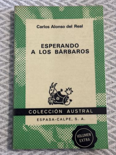 Portada del libro de Esperando a los bárbaros
