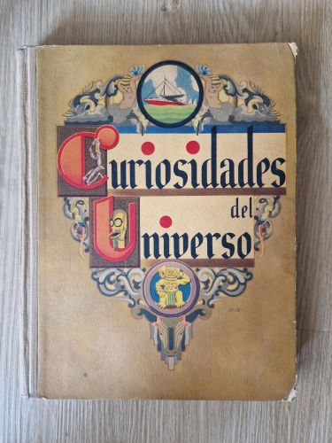 Portada del libro de Álbum de cromos Curiosidades del Universa. COMPLETO