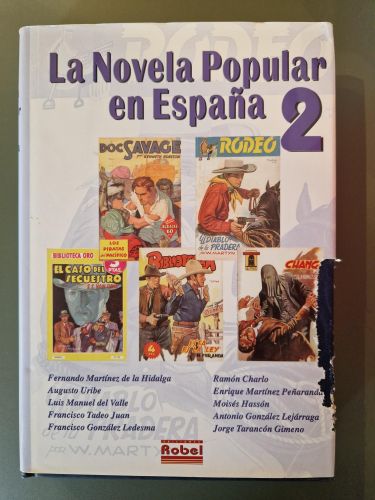 Portada del libro de La novela popular en España 2. FIRMADO