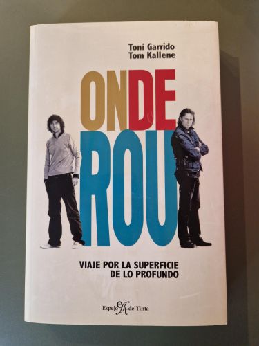 Portada del libro de Onderou. Viaje por la superficie de lo profundo