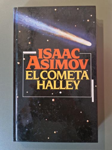 Portada del libro de El cometa Halley