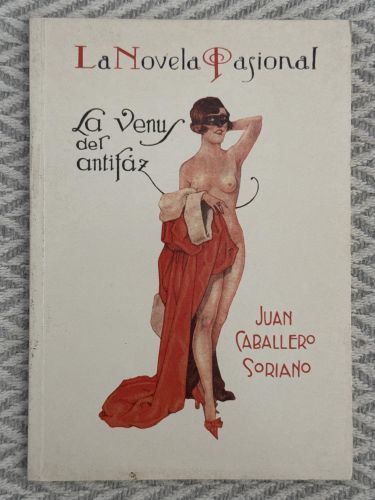 Portada del libro de La venus del antifaz