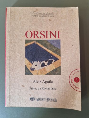 Portada del libro de Orsini (Aleix Aguilà)