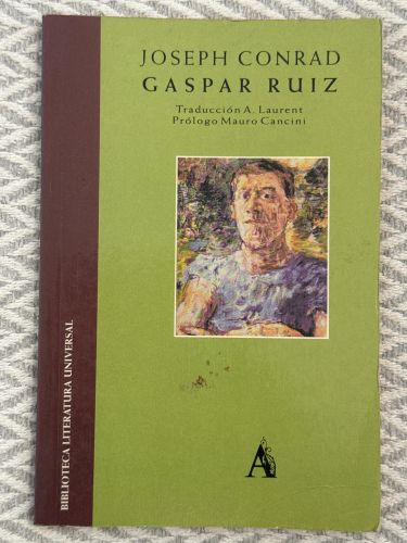 Portada del libro de Gaspar Ruiz