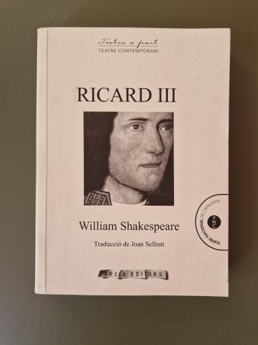Portada del libro de Ricard III