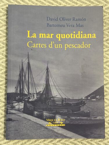 Portada del libro de La mar quotidiana. Cartes d'un pescador