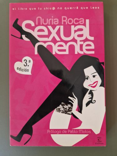 Portada del libro de Sexualmente (Nuria Roca)