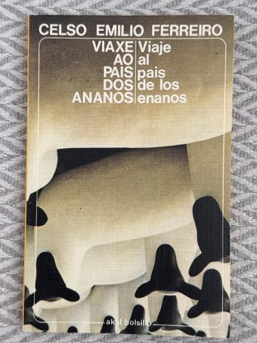 Portada del libro de Viaxe ao pais dos ananos. Viaje al país de los enanos