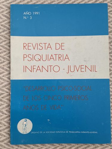 Portada del libro de Revista de psiquiatría infanto-juvenil. Desarrollo psico-social de los cinco primeros años de vida....