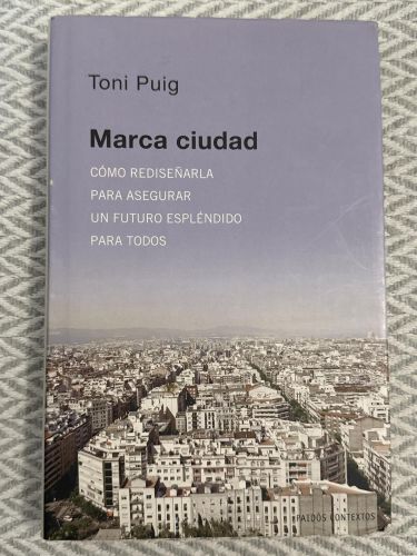 Portada del libro de Marca ciudad