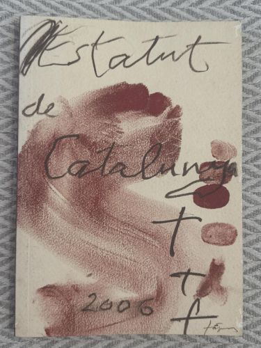 Portada del libro de Estatut de Catalunya 2006