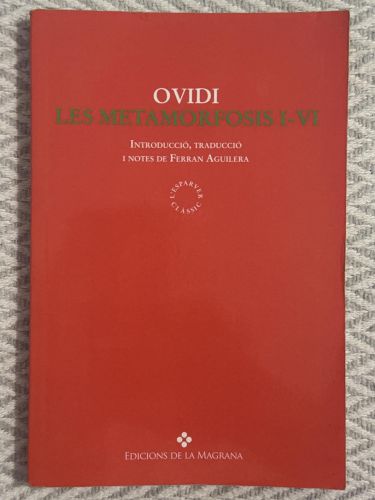 Portada del libro de Les metamorfosis I-VI
