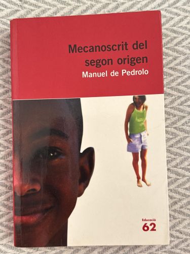 Portada del libro de Mecanoscrit del segon origen