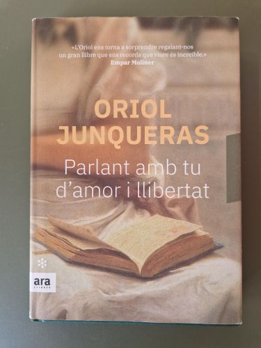 Portada del libro de Parlant amb tu d'amor i llibertat