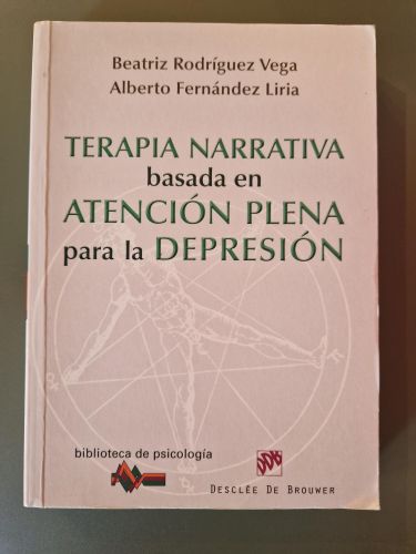 Portada del libro de Terapia narrativa basada en la atención plena para la depresión