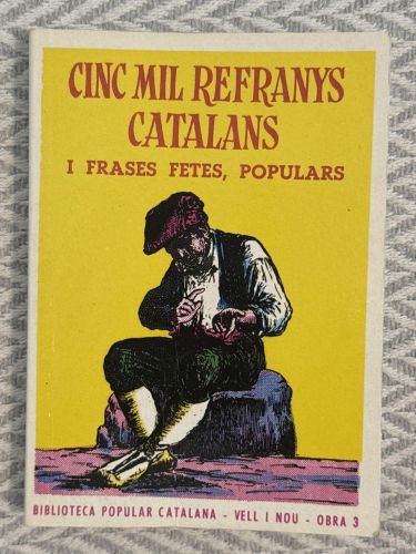 Portada del libro de Cinc mil refranys catalans i frases fetes, populars
