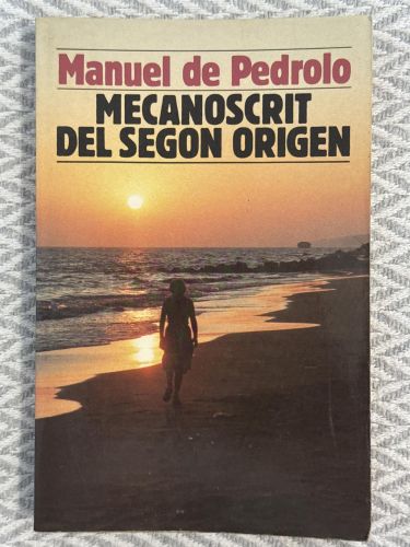 Portada del libro de Mecanoscrit del segon origen