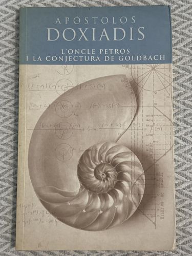 Portada del libro de L'oncle Petros i la conjectura de Goldbach