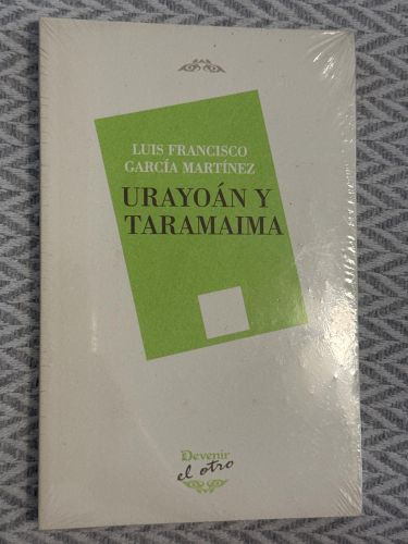 Portada del libro de Urayoán y Taramaima