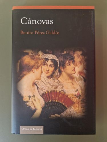 Portada del libro de Cánovas (Benito Pérez Galdós)
