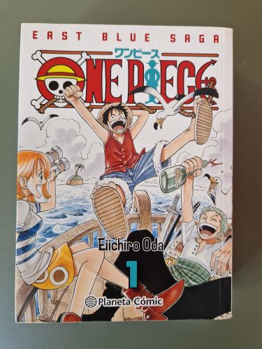 Portada del libro de One Piece nº 01. East Blue Saga
