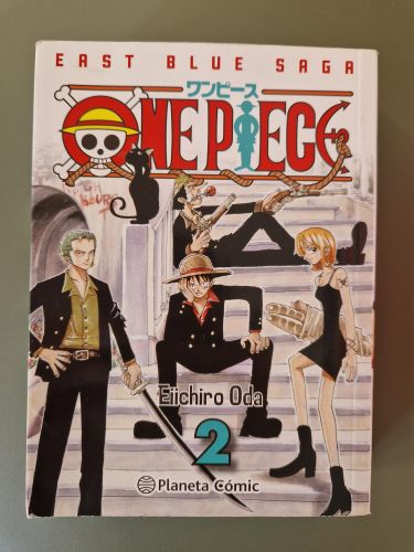 Portada del libro de One Piece nº 02. East Blue Saga