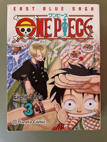 Portada del libro de One Piece nº 03. East Blue Saga