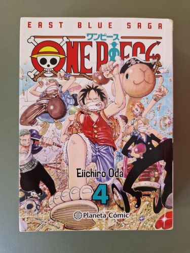 Portada del libro de One Piece nº 04. East Blue Saga