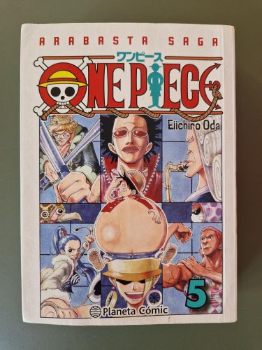 Portada del libro de One Piece nº 05. Arabasta Saga