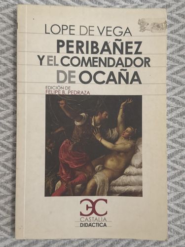 Portada del libro de Peribáñez y el comendador de Ocaña