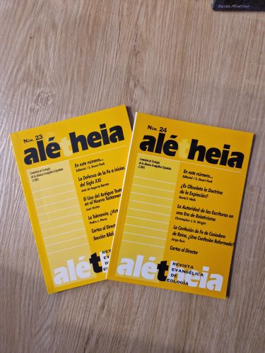Portada del libro de Alétheia. Revista evangélica de Teología 23 y 24