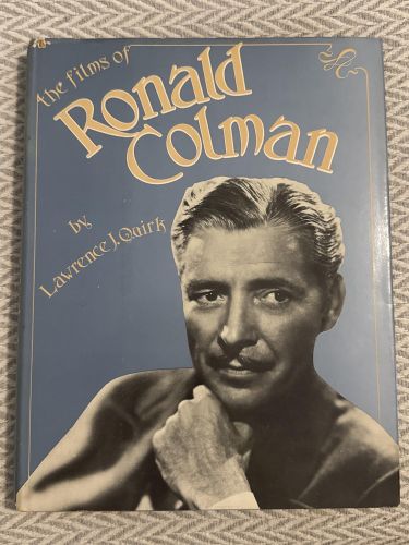 Portada del libro de The films of Ronald Colman